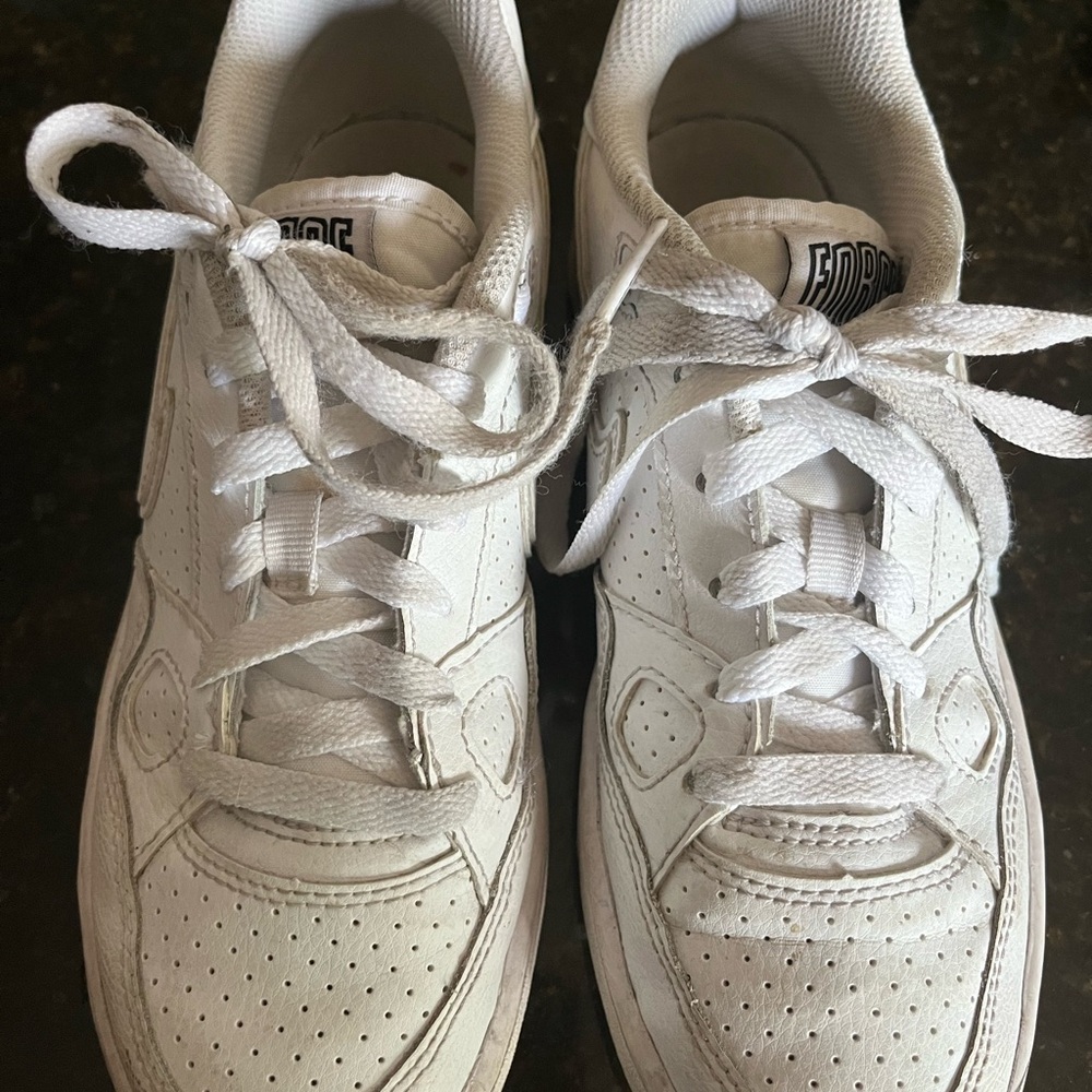 Nike Force White Athletic Sneakers